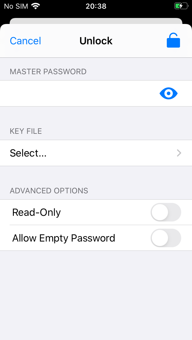 keepassx for ios