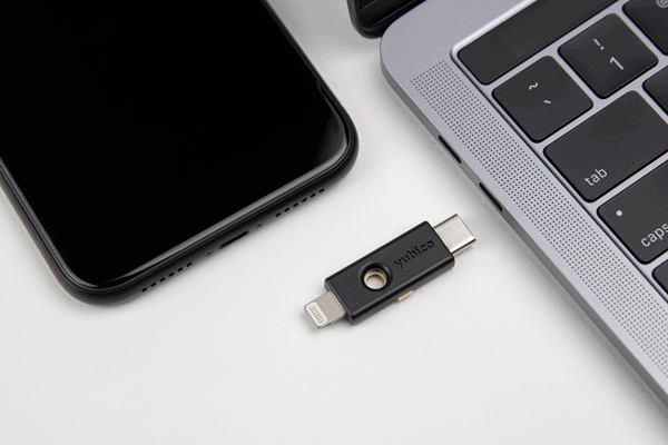 YubiKey hardware token