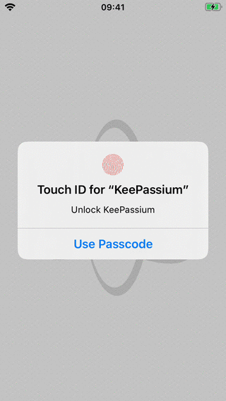 keepassium autofill